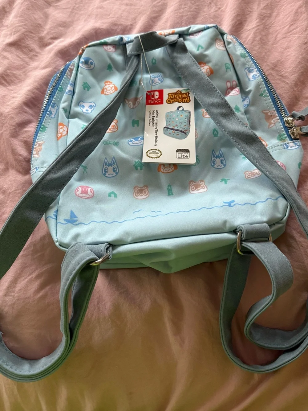 Nintendo Switch Animal Crossing New Horizons Mini Backpack - Picture 2 of 4